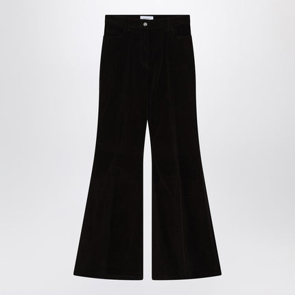 Ferragamo Espresso flared pants
