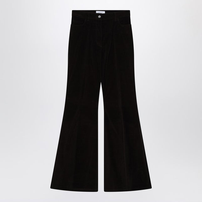 Ferragamo Espresso flared pants