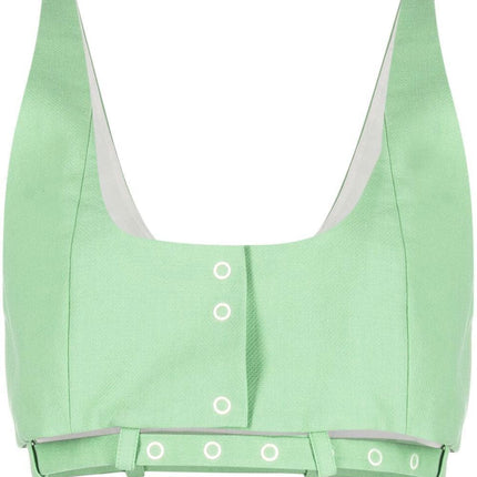 Ganni cropped tank top