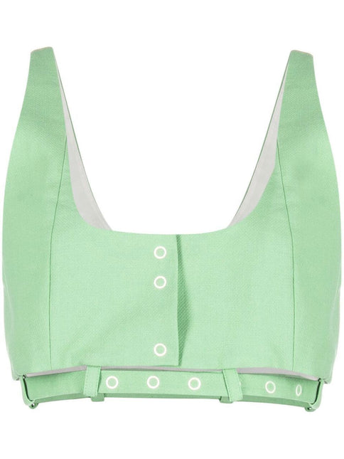 Ganni cropped tank top