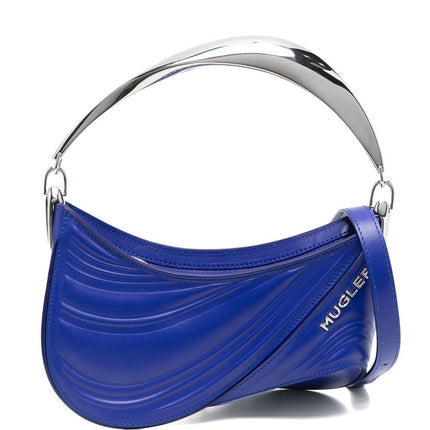Mugler small Spiral Curve 01 embossed tote bag