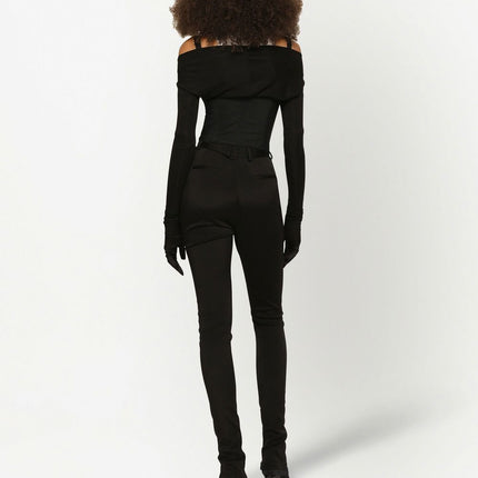 Dolce & Gabbana layered-shirt corset top