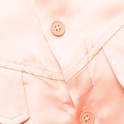 Off White twist-detail shirt dress