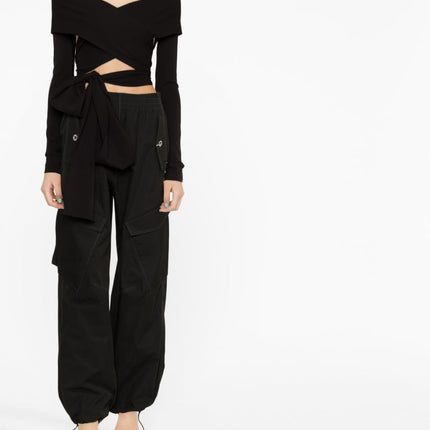 Dolce & Gabbana cut-out Wrap Top