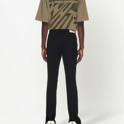 Off White Wool skinny trousers