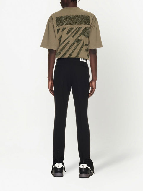 Off White Wool skinny trousers