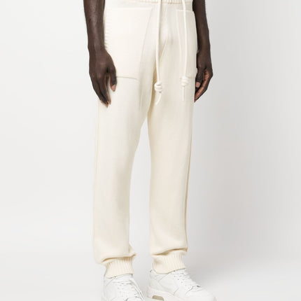 Off White Diag-stripe knitted track pants