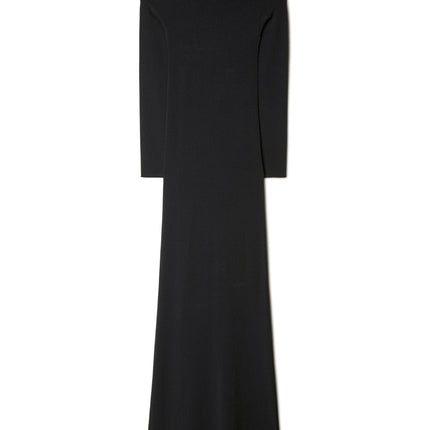 Off White High-neck long dress