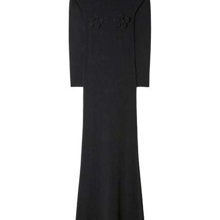 Off White High-neck long dress