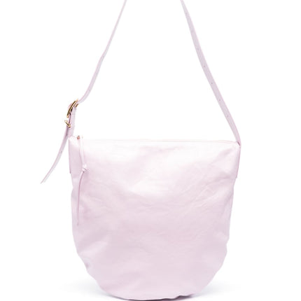 Jil Sander medium crinkled leather shoulder bag