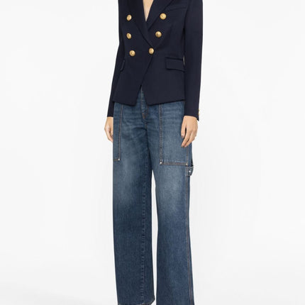 Balmain Double-breasted wool blazer