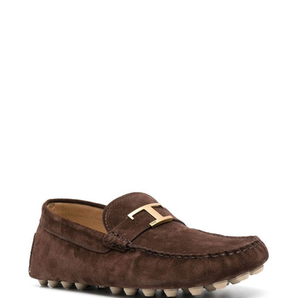 Tod's Gommino Bubble T Timeless nubuck driving shoes