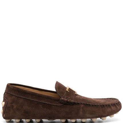 Tod's Gommino Bubble T Timeless nubuck driving shoes