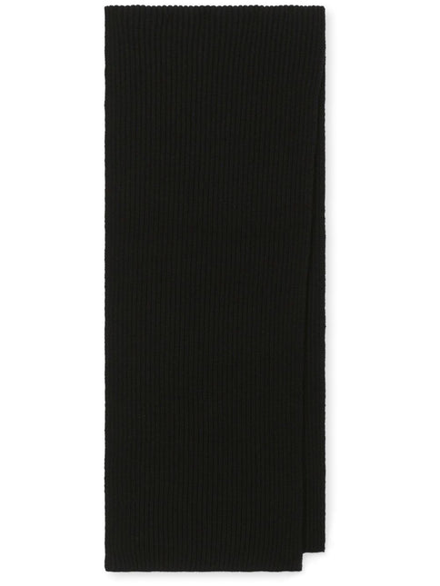 Dolce & Gabbana Fisherman’s rib cashmere scarf with DG logo