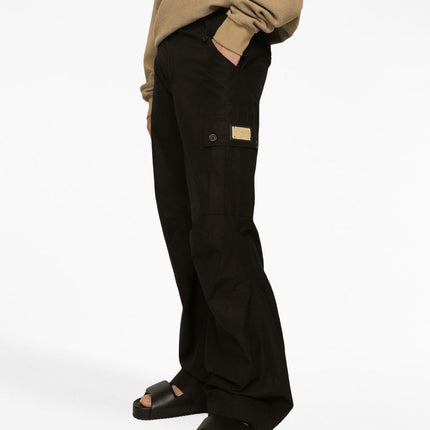 Dolce & Gabbana Cargo With Logo Plaque