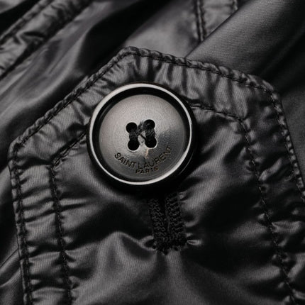 Saint Laurent shoulder-pad Oversized Trench Coat