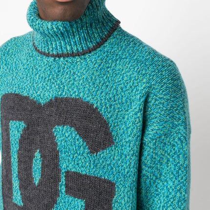 Dolce & Gabbana intarsia-knit logo jumper