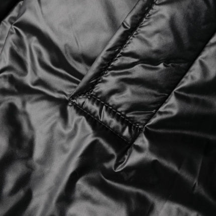 Saint Laurent Cassandre logo-embossed hooded raincoat