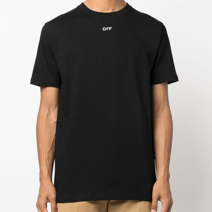 Off White Logo cotton t-shirt