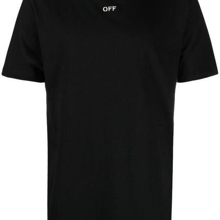 Off White Logo cotton t-shirt