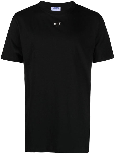 Off White Logo cotton t-shirt