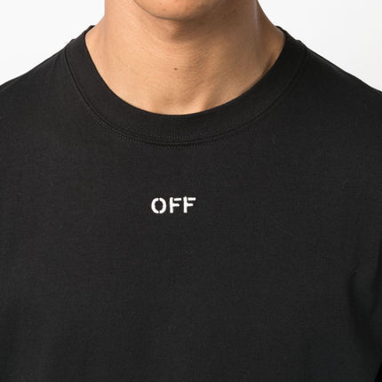 Off White Logo cotton t-shirt