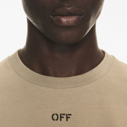 Off White Logo cotton t-shirt