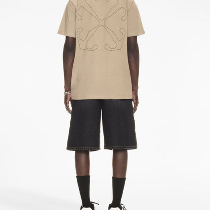 Off White Logo cotton t-shirt