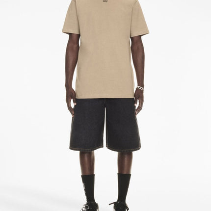 Off White Logo cotton t-shirt