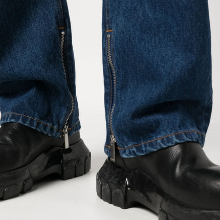 Off White High-waisted straight jeans