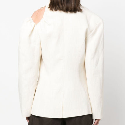 JACQUEMUS Jackets White