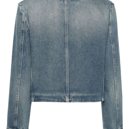 Givenchy Coats Clear Blue