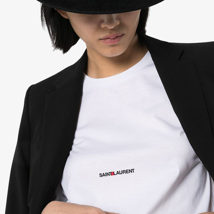 Saint Laurent logo print T-shirt