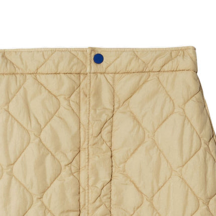 Burberry Quilted mini skirt
