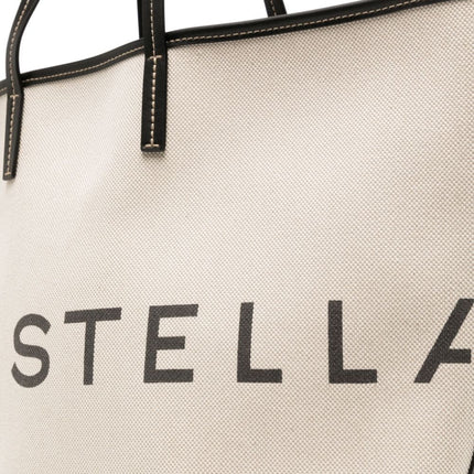 Stella McCartney Logo canvas tote bag
