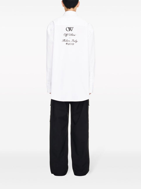 Off White Shirt with embroidery