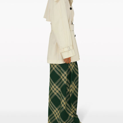 Burberry Short Belted Trench Coat