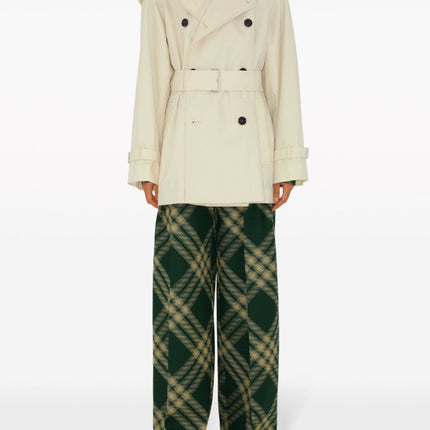 Burberry Short Belted Trench Coat