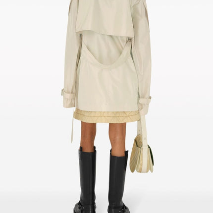 Burberry Short silk trench coat