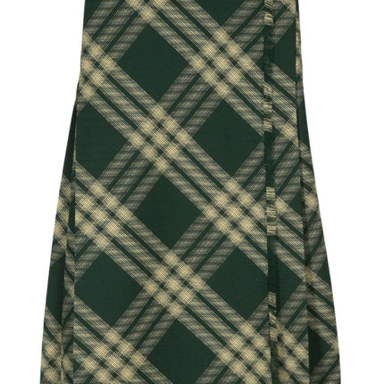 Burberry Pleated wool skirt