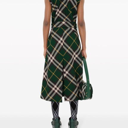 Burberry Nova Check Midi Dress