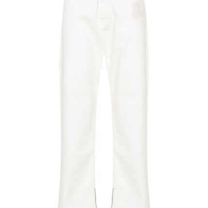 Off White 90's Logo Skate straight-leg jeans