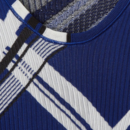 Burberry check-print silk dress