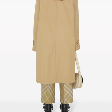 Burberry check-print tailored wool trousers