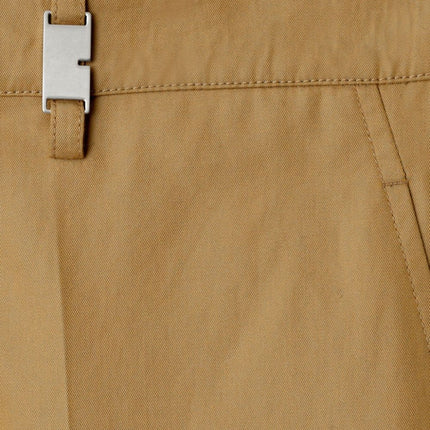 Burberry Straight-leg cotton trousers