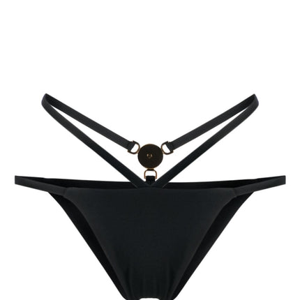 Versace Medusa-plaque strappy bikini bottoms