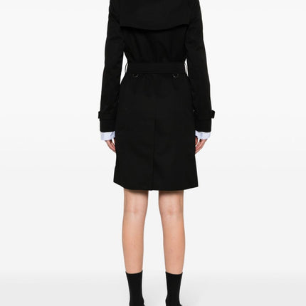 Burberry gabardine-weave trench coat