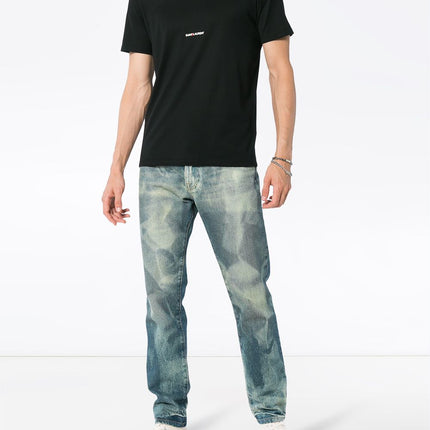 Saint Laurent logo print T-shirt