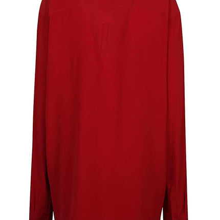 Rick Owens Shirts Red
