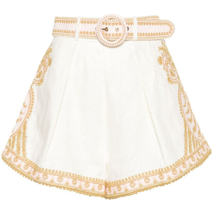 Zimmermann Shorts Beige